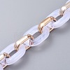 Imitation Gemstone Style Acrylic Handmade Cable Chains AJEW-JB00517-01-3