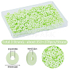3 Strands Flat Round Handmade Polymer Clay Beads CLAY-SC0001-69A-2