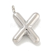Non-Tarnish 304 Stainless Steel Pendants STAS-C102-15P-X-1