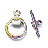 Ion Plating(IP) 304 Stainless Steel Toggle Clasps STAS-M278-02M-2
