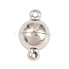 304 Stainless Steel Magnetic Clasps STAS-P452-03B-P-1