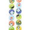 500 Paste Paper Self-Adhesive Stickers AJEW-S085-01E-2