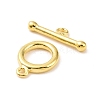 Brass Toggle Clasps KK201-G-2