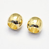 Long-Lasting Plated Brass European Beads KK-K193-093G-NF-2