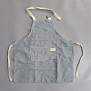 Stripe Polycotton Sleeveless Apron AJEW-WH20067-020A-1