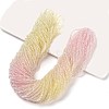 Transparent Painted Glass Beads Strands X-DGLA-A034-T1mm-A25-1