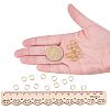 Brass Open Jump Rings KK-PH0006-8mm-G-4