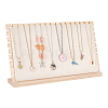 Wooden Necklace Display Stands AJEW-WH0459-92A-1