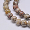 Natural Maifanite/Maifan Stone Beads Strands X-G-F353-8mm-1