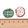 4-Hole Apple Plastic Buttons BUTT-F066-01-5