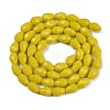 Opaque Solid Color Beads Strands EGLA-N013-P8mm-D06-2