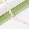 Transparent Glass Beads Strand GLAA-K057-01I-2