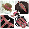 Ethnic Style Embroidery Polyester Ribbons SK-TAC0001-01-7