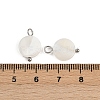 Natural Shell Disc Pendants STAS-D378-31P-3