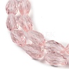 Transparent Glass Beads Strands EGLA-N013-T8mm-D18-3