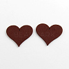 Dyed Heart Wood Pendants X-WOOD-R240-42-2