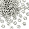 Alloy Daisy Spacer Beads PALLOY-YW0001-80-2