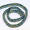 Electroplate Non-magnetic Synthetic Hematite Heishi Beads Strands G-J171A-4x4mm-04-2