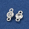 925 Sterling Silver Connector Charms STER-C007-07A-S-2