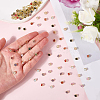 140Pcs 7 Colors Alloy Enamel Buttons FIND-GF0008-29-3