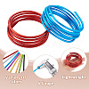 Fashewelry 8 Roll 8 Colors Round Aluminum Wire AW-FW0001-03-4