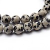 Natural Dalmatian Jasper Round Bead Strands X-G-J303-19-4mm-3