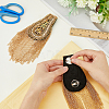 2Pcs Iron Chain Tassel Epaulettes FIND-HY0002-70-4