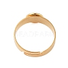 Adjustable 304 Stainless Steel Finger Rings Components X-STAS-F149-21G-B-3