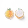 Transparent Epoxy Resin Cabochons CRES-S365-12-2