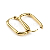 Ion Plating(IP) 304 Stainless Steel Oval Hoop Earrings X-EJEW-M218-02B-G-2
