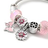 Non-Tarnish 201 Stainless Steel European Bracelet OQ8559-3-2