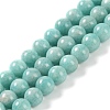 Natural Amazonite Beads Strands G-F602-02-8mm-1