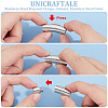 4Pcs 316 Surgical Stainless Steel Bayonet Clasps STAS-UN0059-06-5
