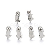 Tarnish Resistant 201 Stainless Steel Barbell Cartilage Earrings EJEW-R147-39-2