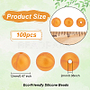Food Grade Eco-Friendly Silicone Beads SIL-WH0010-10C-2
