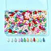 172Pcs 102G ABS Plastic Imitation Pearl Teardrop Beads MACR-FS0002-24-7
