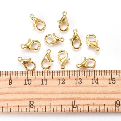 Zinc Alloy Lobster Claw Clasps X-E102-M-1