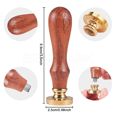 Wax Seal Stamp Set AJEW-WH0208-1231-1
