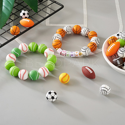 12 Style Silicone Beads SIL-TA0001-11-1