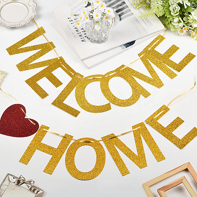 Paper Word Welcome Home Banner AJEW-WH20020-272B-03-1