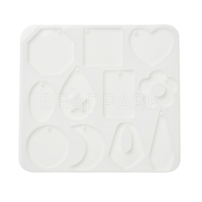 Geometric Earrings Pendants DIY Silicone Mold LS-DIY-Q033-01A-1