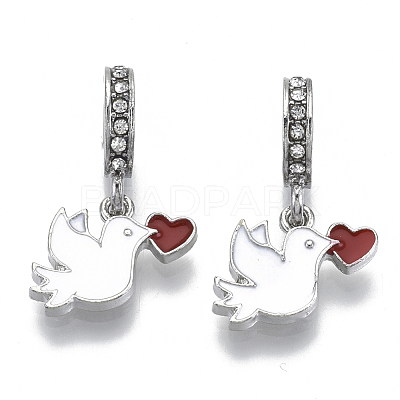 Alloy European Dangle Charms MPDL-N039-002-1