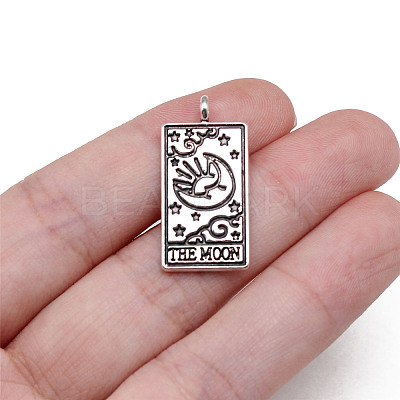 Tibetan Style Alloy Pendants TARO-PW0001-01E-1