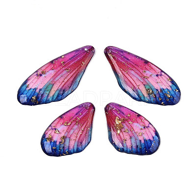 Epoxy Resin Pendants RESI-N045-03B-1