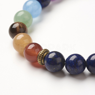 Yoga Chakra Jewelry BJEW-G554-02I-1