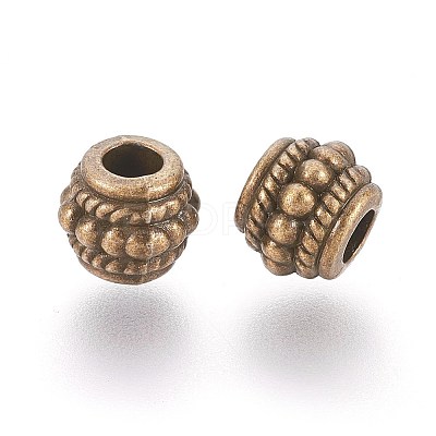 Tibetan Silver Beads LS-MLF0009Y-NF-1