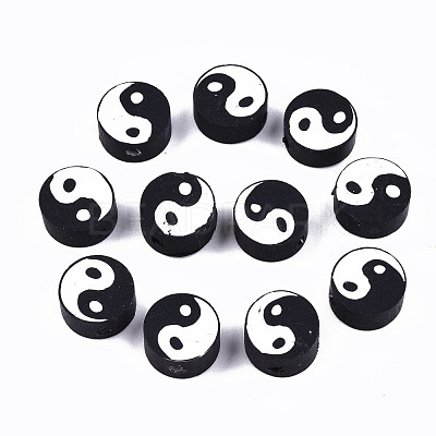 Handmade Polymer Clay Beads CLAY-T016-65A-1