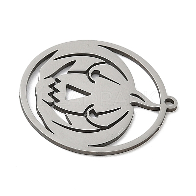 201 Stainless Steel Pendants STAS-G366-02P-04-1