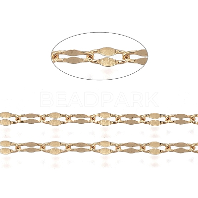 PVD Vacuum Plating 304 Stainless Steel Dapped Chains CHS-F011-15C-G-1