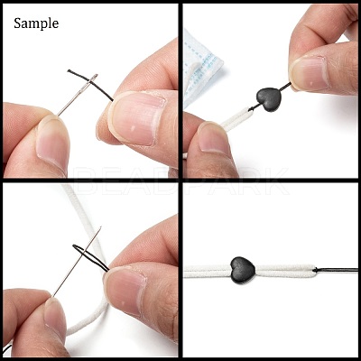 Heart PVC Plastic Cord Lock for Mouth Cover KY-D013-04E-1
